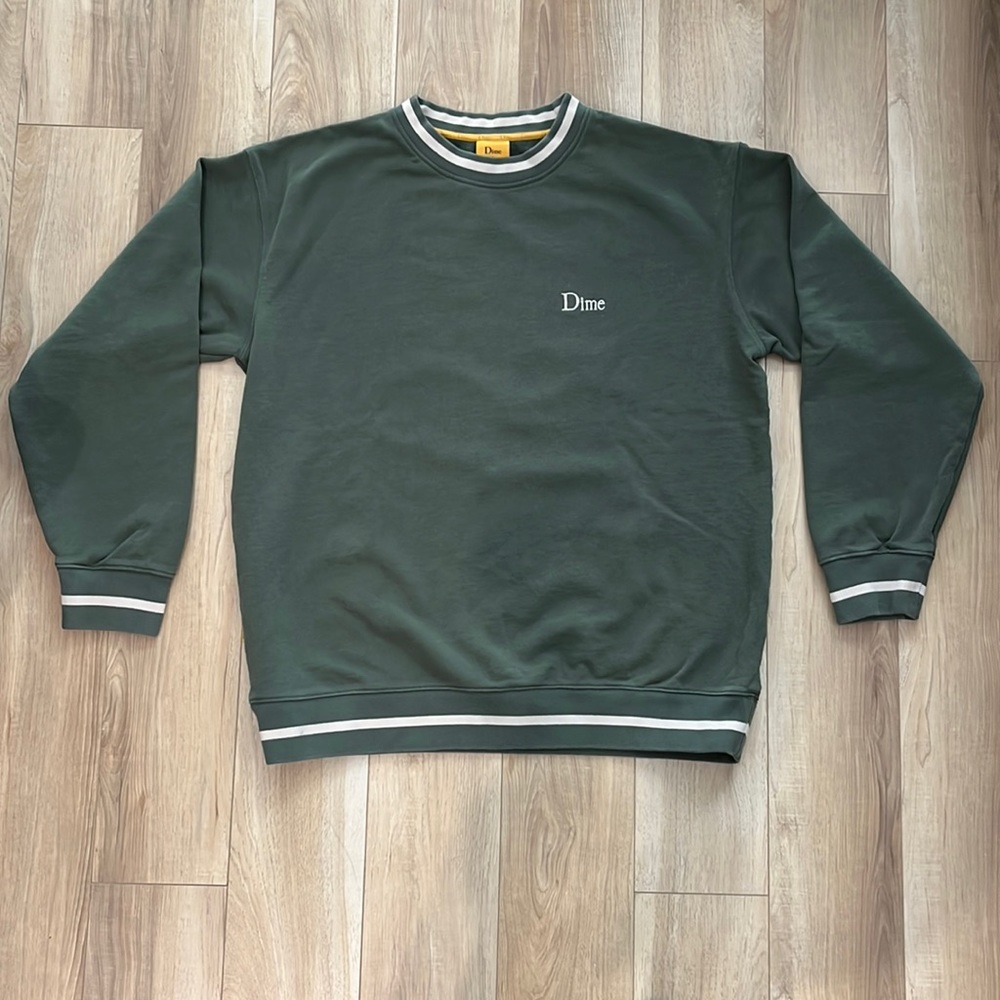 Dime sweatshirt with collar